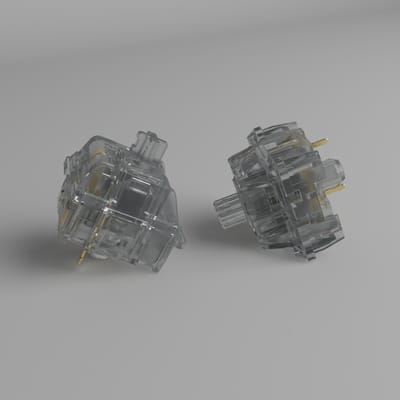 Akko CS Crystal Silver Switch (45pcs) - view 5