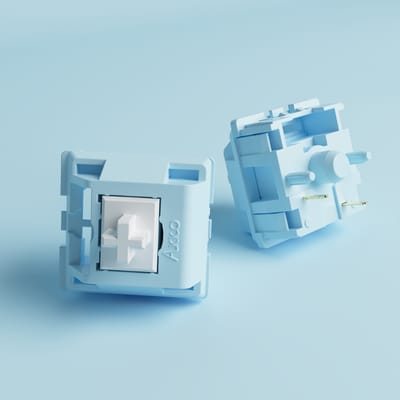 Akko CS Snow Blue Gray Switch (45pcs) - view 3
