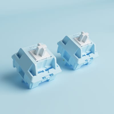 Akko CS Snow Blue Gray Switch (45pcs) - view 4