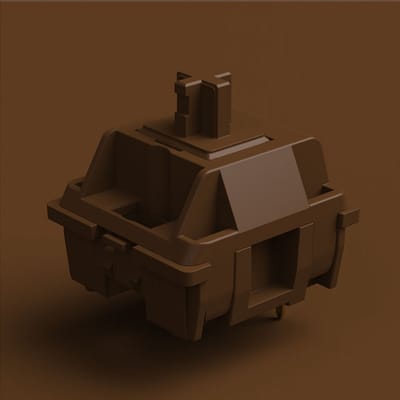 Akko POM Brown Switch - view 2
