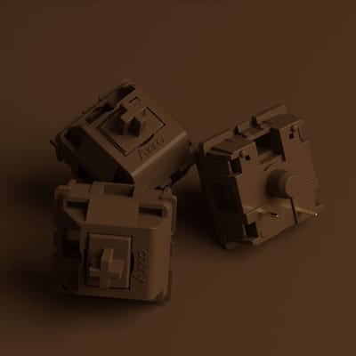Akko POM Brown Switch - view 3
