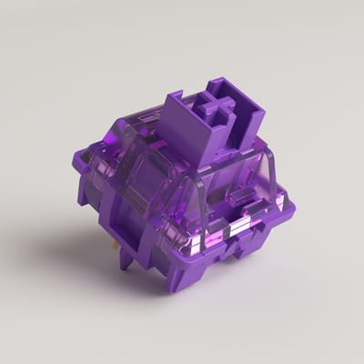 V3 Lavender Purple Pro Switch – Lubed - view 2