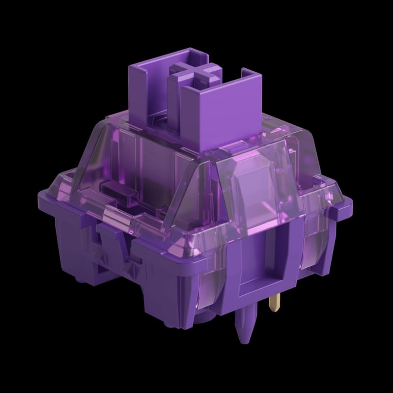 V3 Lavender Purple Pro Switch – Lubed