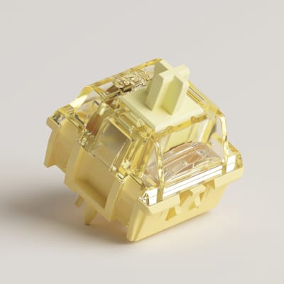 V5 Creamy Yellow Pro Switch – Lubed - view 2