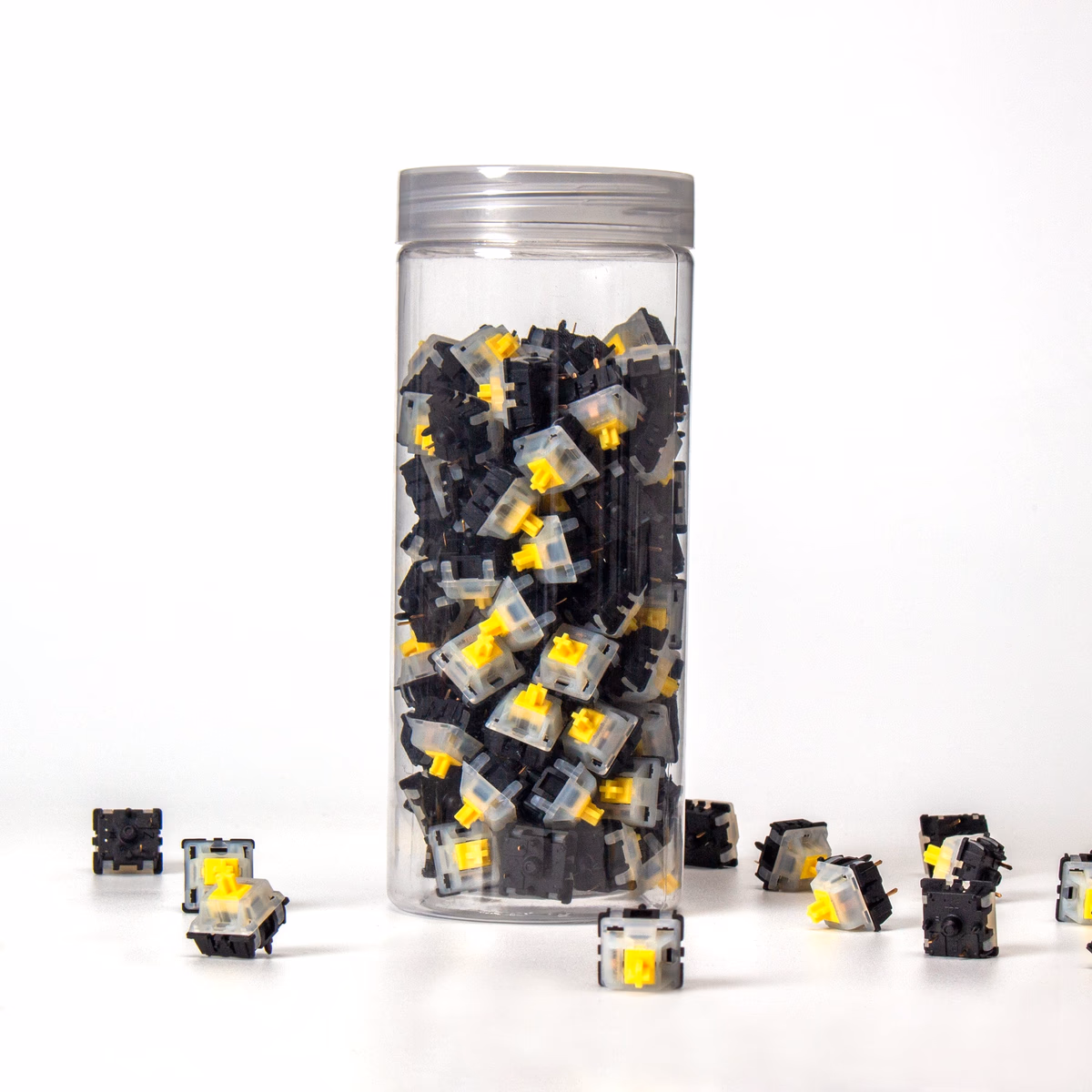 gateron milky top black bottom — image 1