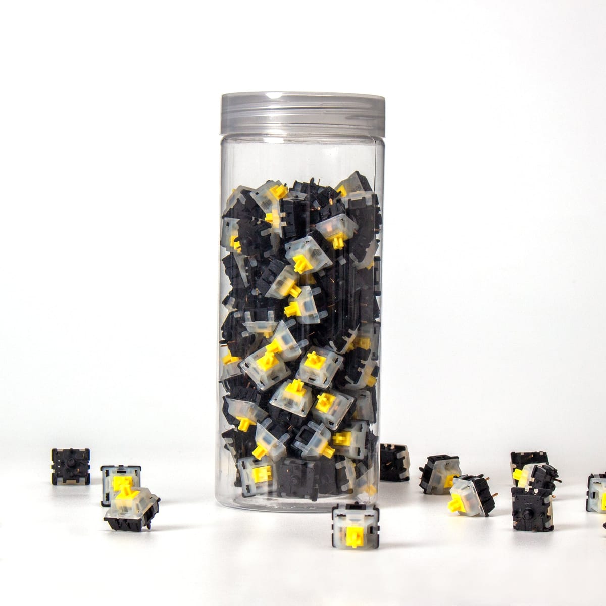 gateron milky top black bottom — image 1