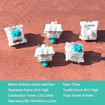 outemu-green switch product image