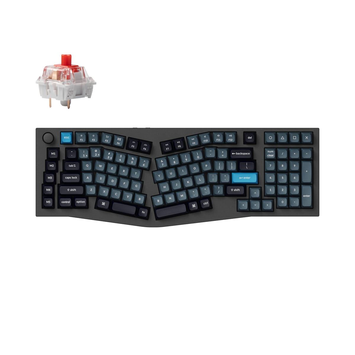 Split Keyb Keychron Q13 Pro (Alice Layout) — Keychron ALICE-SPLIT Keyb… | KeebDepot