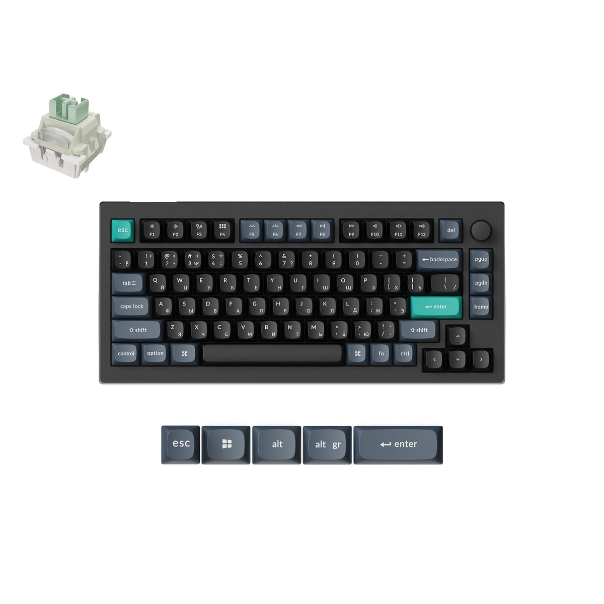 keychron-v1-he switch product image