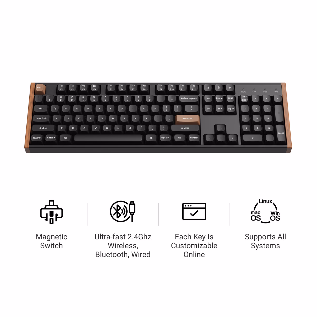 keychron-k10-he switch product image