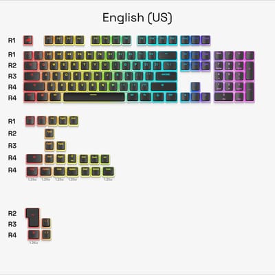 Glorious GPBT Aura V3 Keycaps - view 5