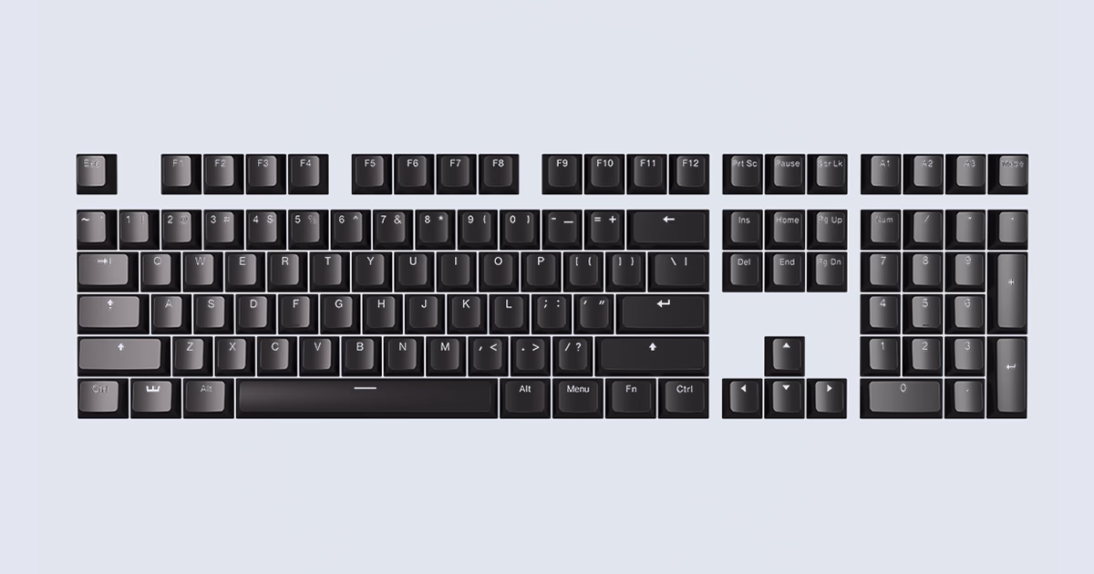 Wooting Double Shot PBT Backlit Keycap Set
