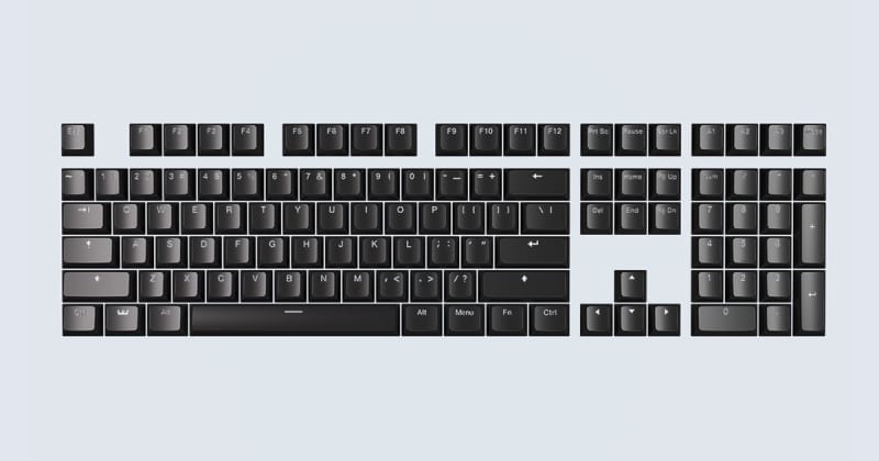 Wooting Double Shot PBT Backlit Keycap Set (No Split)