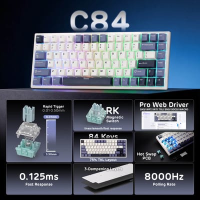 Royal Kludge C84 - view 3