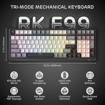 Royal Kludge F99 Wireless - view 5
