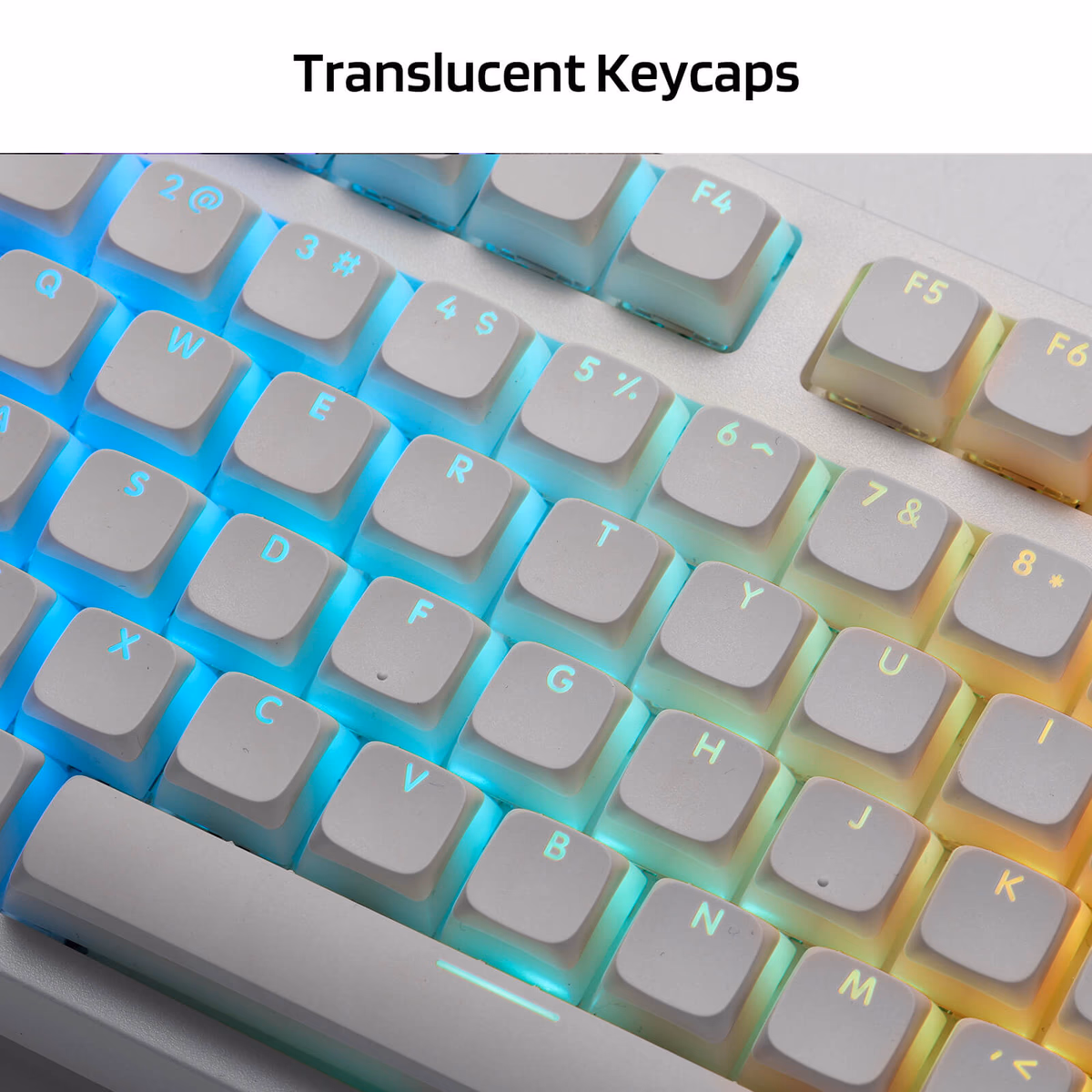 RK x LTC PBT Pudding Keycaps XDA 117-Key