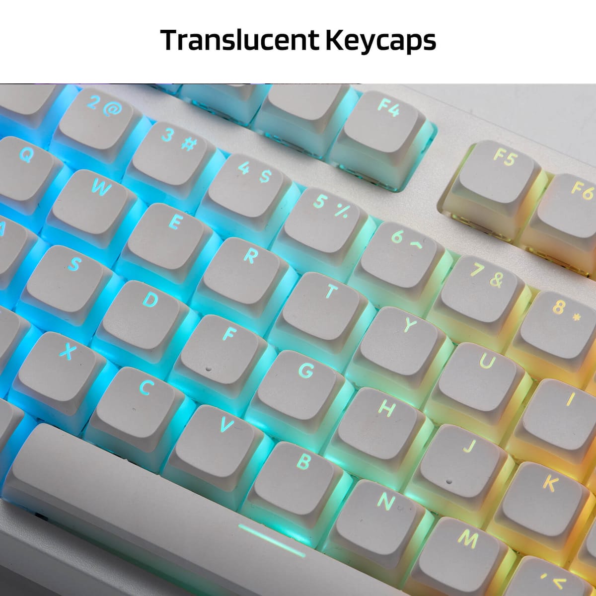 RK x LTC PBT Pudding Keycaps XDA 117-Key